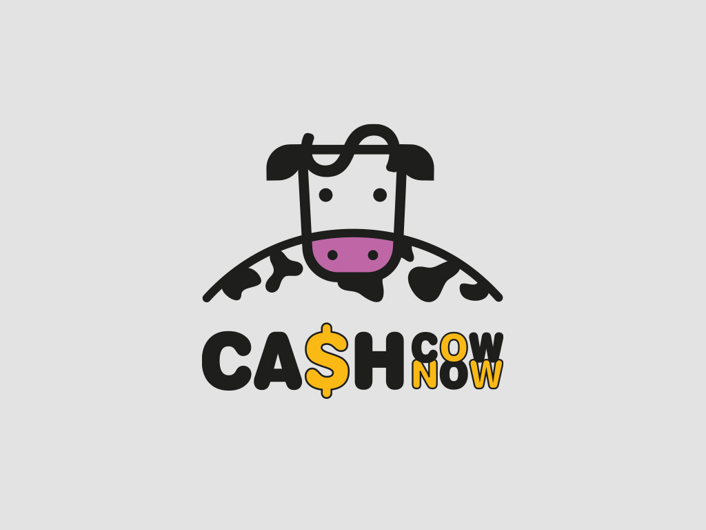 Logotype for Cash Cow Cash Now app