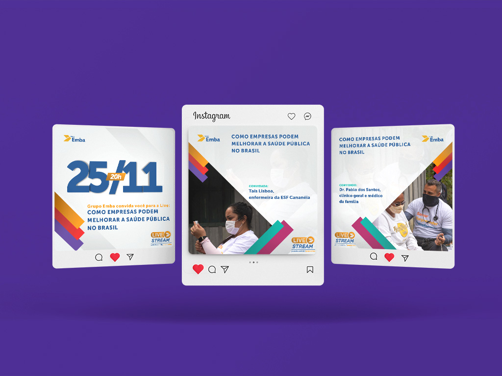 Social media for Grupo Emba