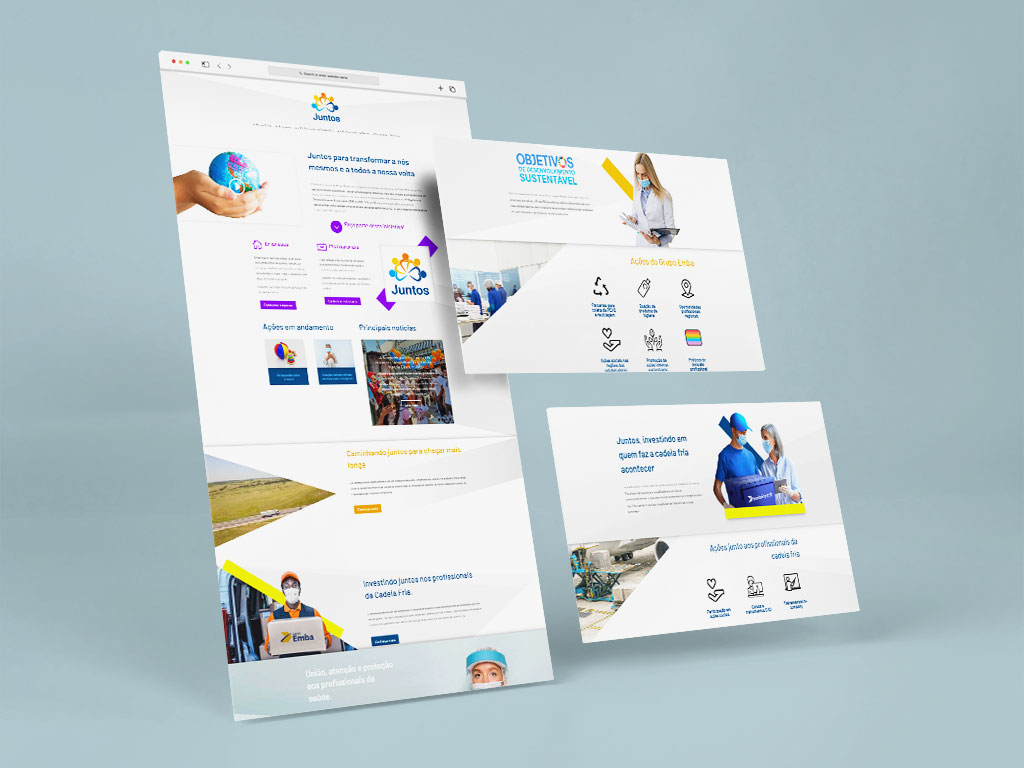 Website for Grupo Emba - ESG